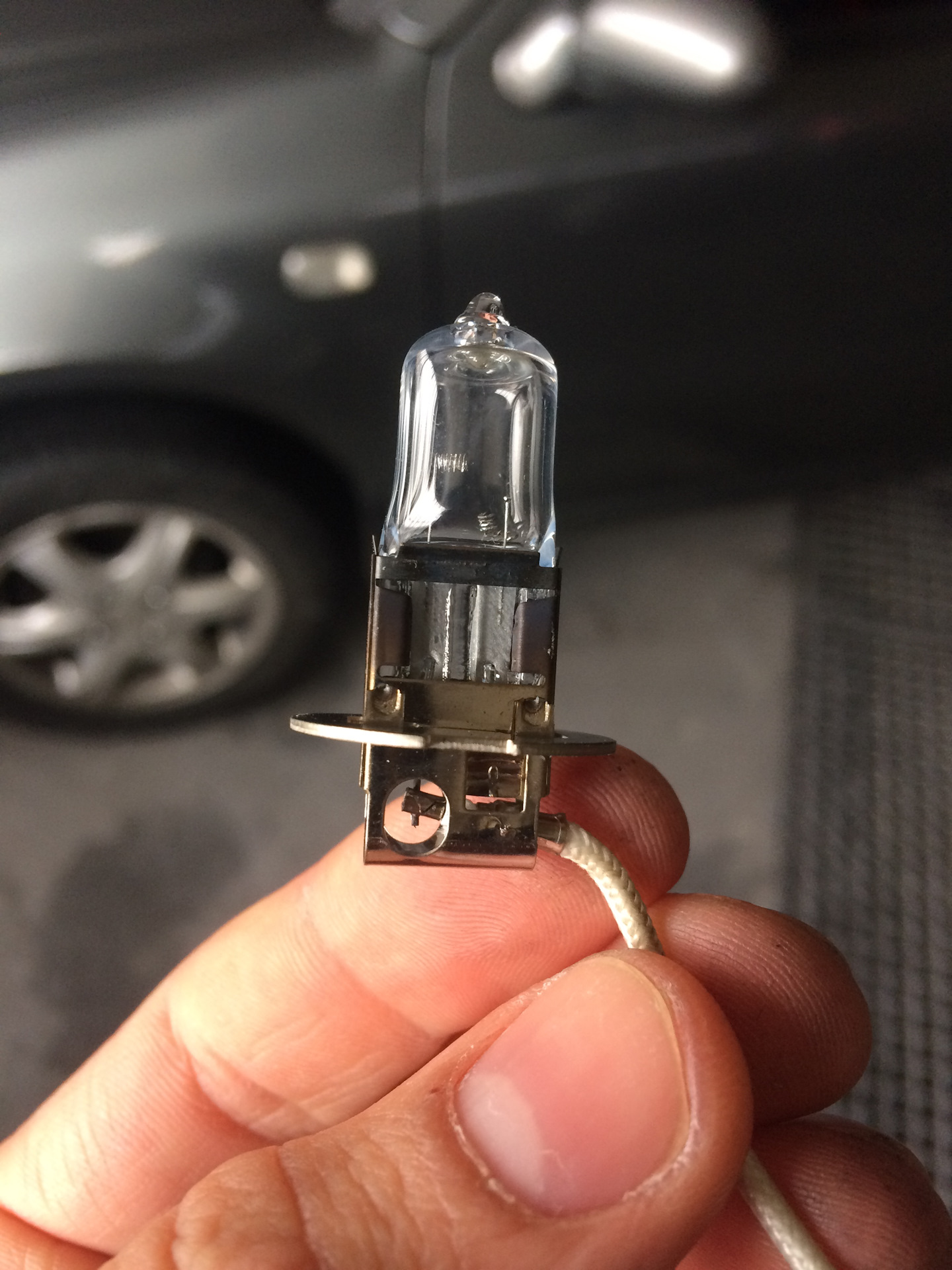 Лампы в ПТФ Osram H3 Night Breaker Unlimited 12V 55W — Geely CK, 1,5 л ...