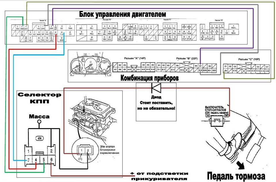 Механизм переключения (МКП) Honda Accord / Spirior / Acura TSX 2008 года