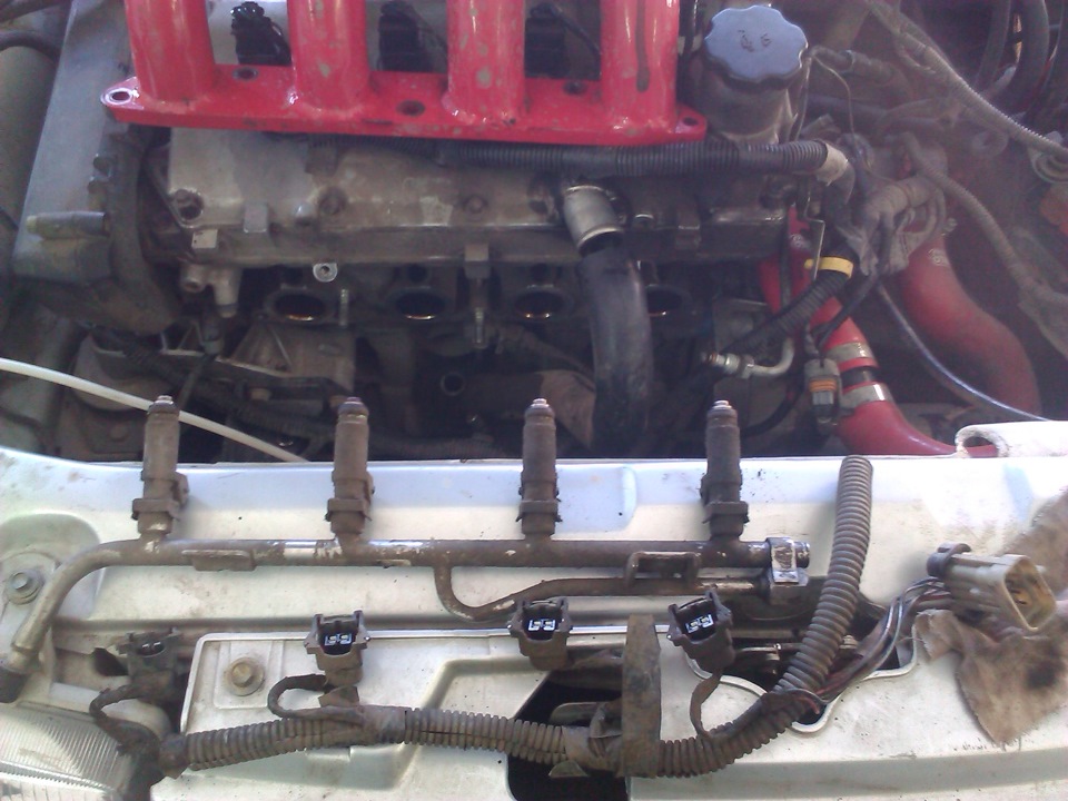 установка впуска stinger, промывка форсунок самостоятельно. — Lada ...