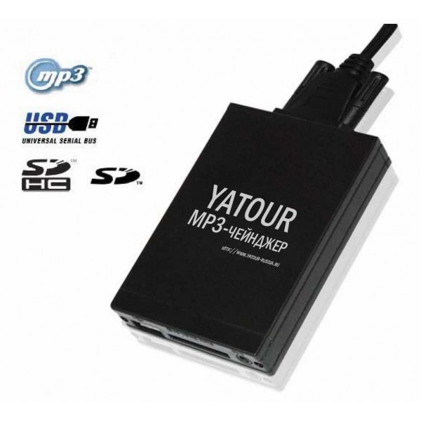 MP3-чейнджер Yatour для автомобилей Mazda (16-конт.) — Mazda 3 (1G) BK ...