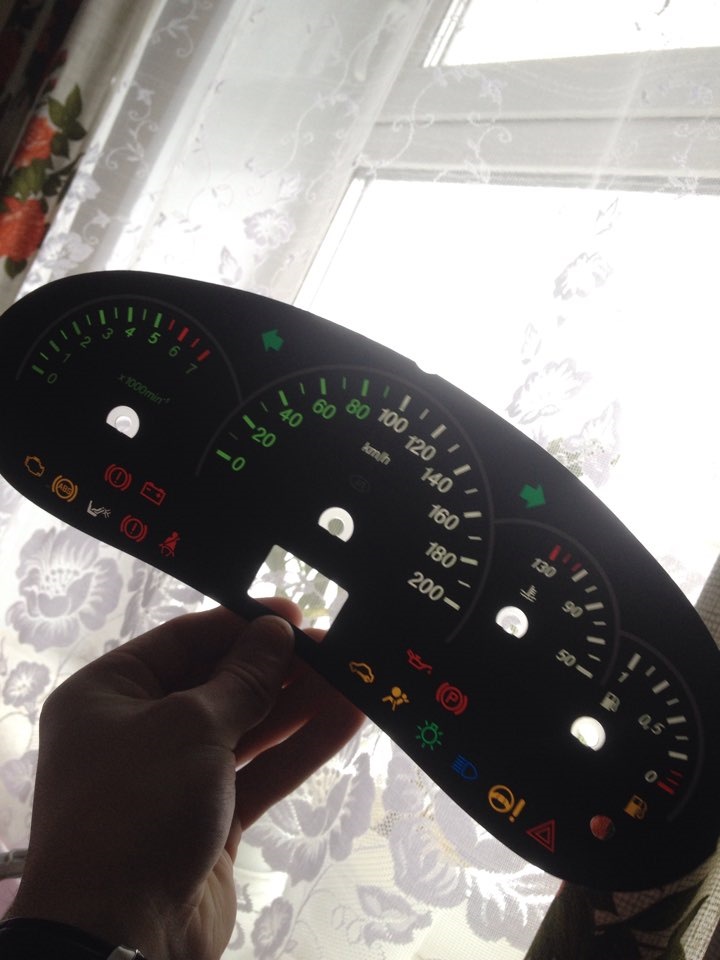 Моддинг приборной панели. — Lada Приора седан, 1,8 л, 2008 года ...