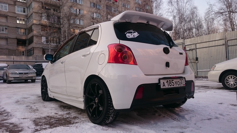 спойлер vitz 130