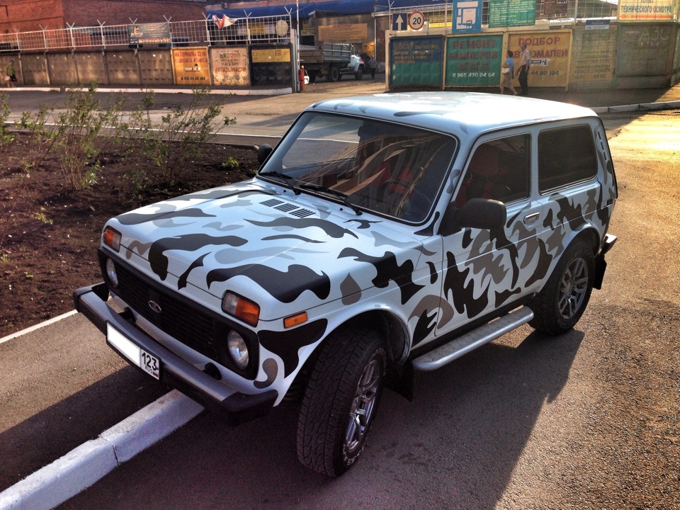 Lada 4x4 камуфляж