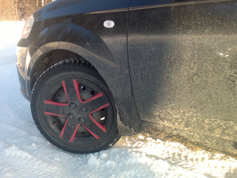 Покраска колпаков — Chevrolet Aveo Sedan (1G), 1,4 л, 2007 года ...