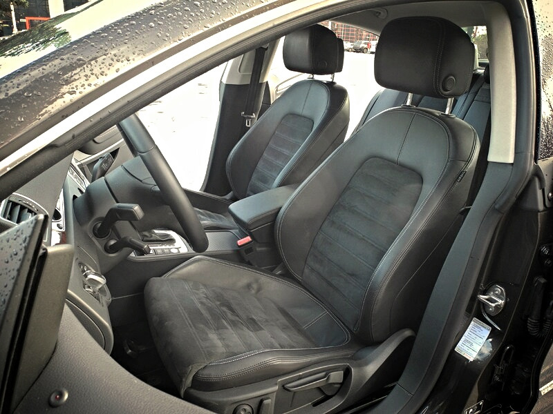 Сидения Passat B6 кожа+алькантара — Volkswagen Jetta V, 1,6 л, 2008 ...