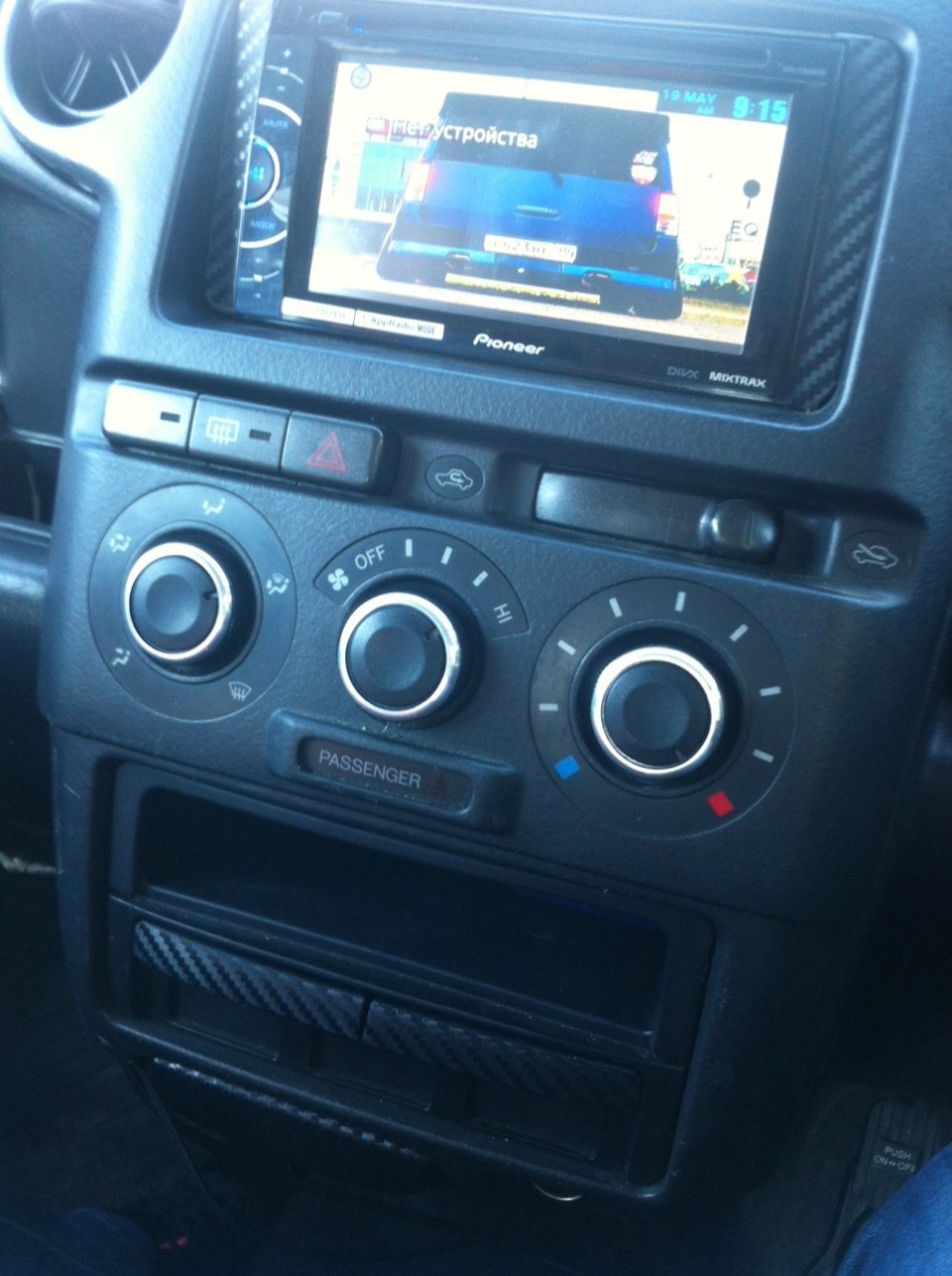 Ручки кондиционера — Toyota bB (1G), 1,5 л, 2000 года | аксессуары | DRIVE2