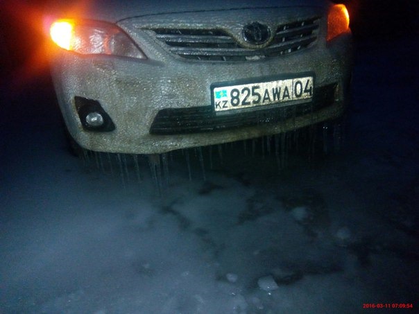 ААА вата фака? погода? — Toyota Corolla (140/150), 1,6 л, 2013 года ...