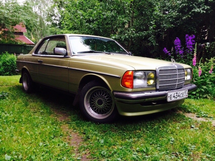 Мерседес w123 без бамперов