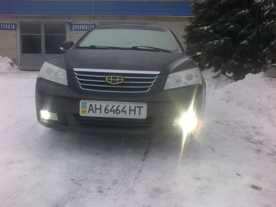 Лампы в ДХО — Geely Emgrand EC7 FE-1, 1,8 л, 2011 года | тюнинг | DRIVE2