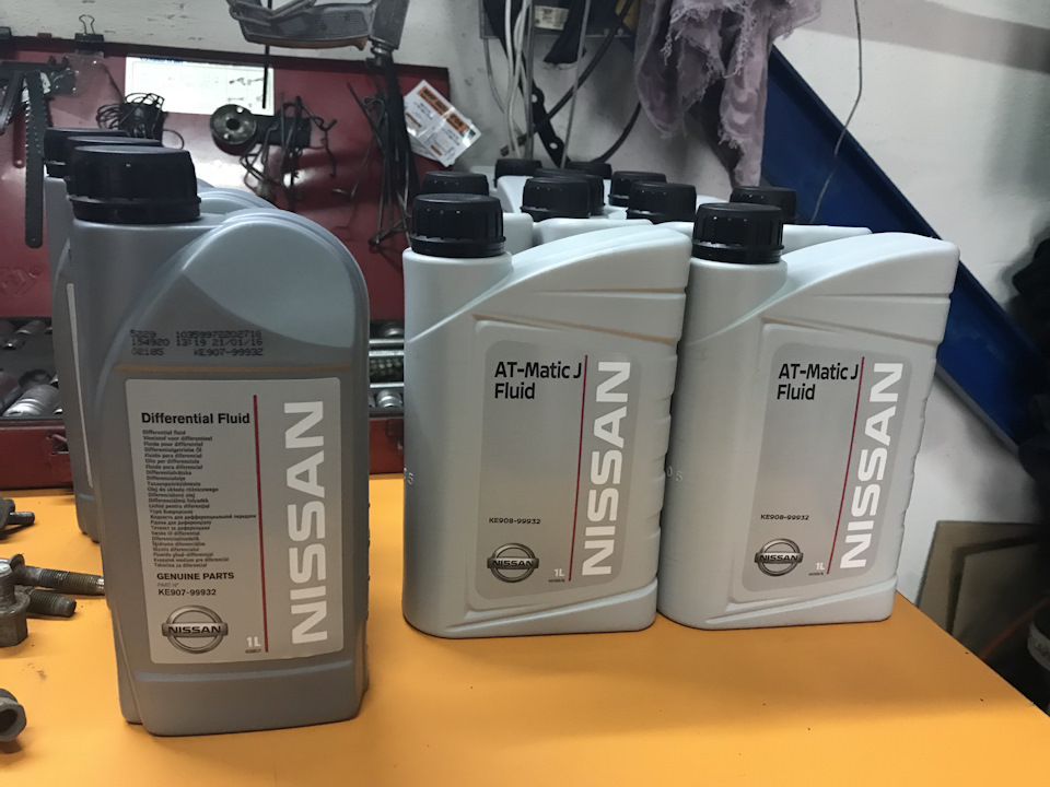 Nissan matic fluid j аналог