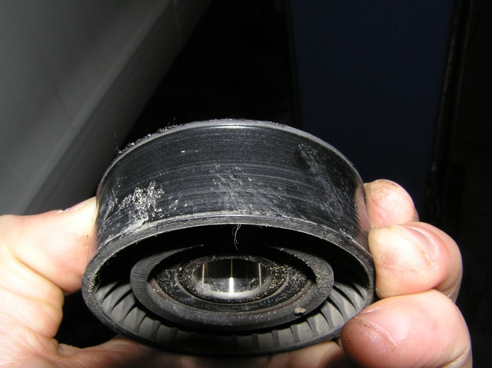 Ремень раскатал себе колею — Volkswagen Tiguan (1G)