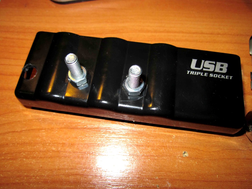 Тройник-разветвитель в бардачок на ВАЗ 2107. — LADA 2107, 1,7 л., 1995 ...