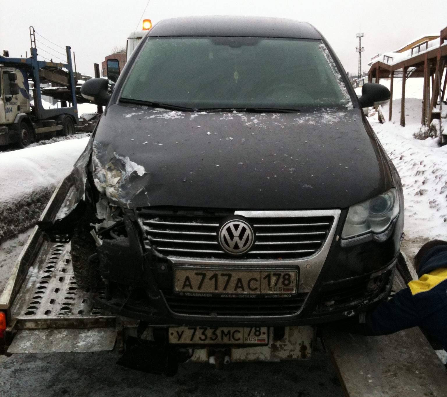 Лишение девственности — Volkswagen Passat B6, 1,8 л, 2010 года | ДТП |  DRIVE2