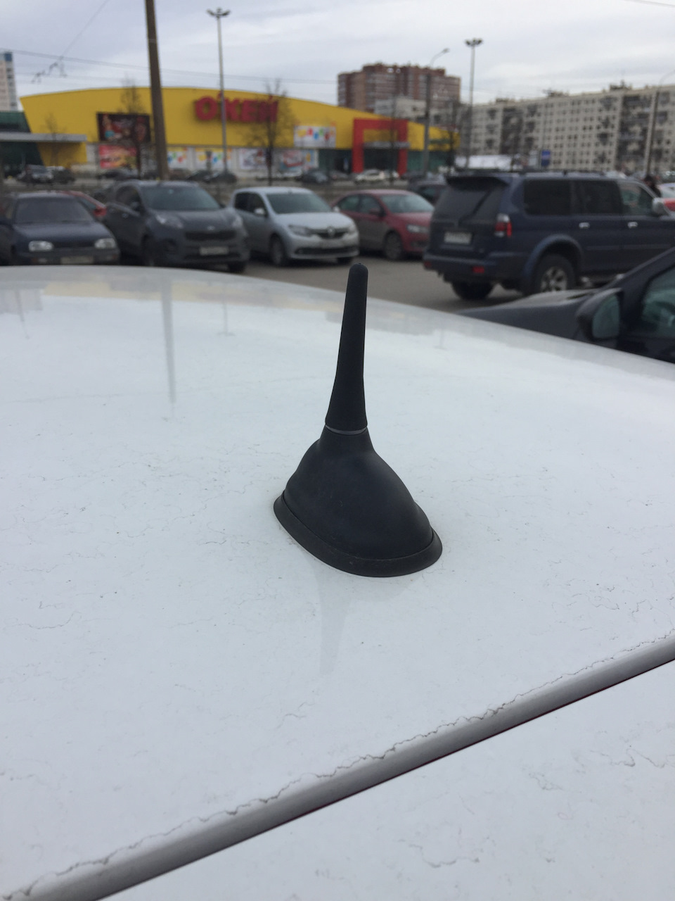 Сидит плотно, улететь не должна :))) — MINI Cooper Mk II