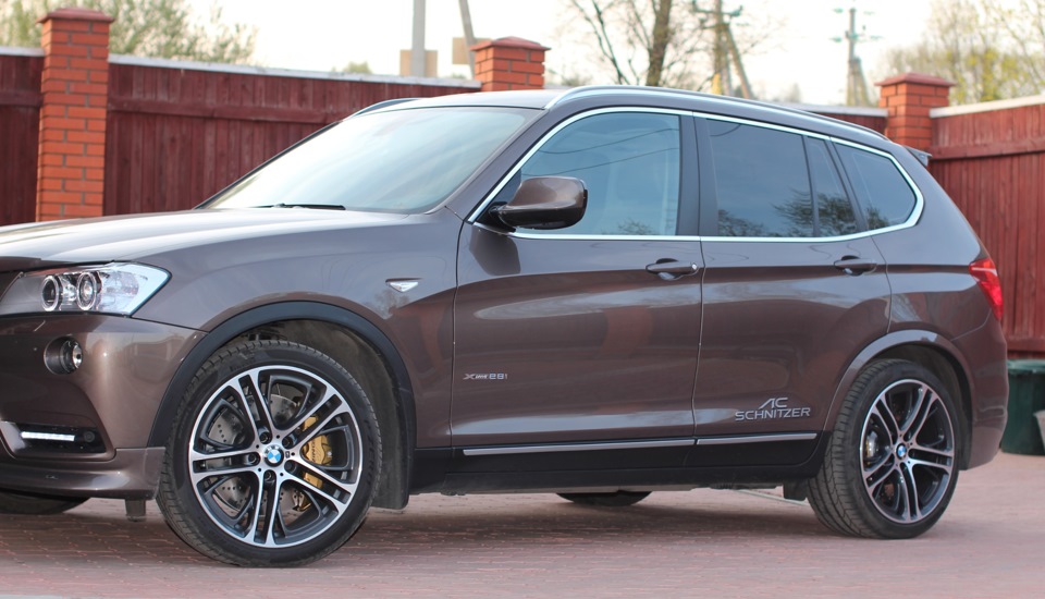 BMW x3 f25 Bronze Metallic