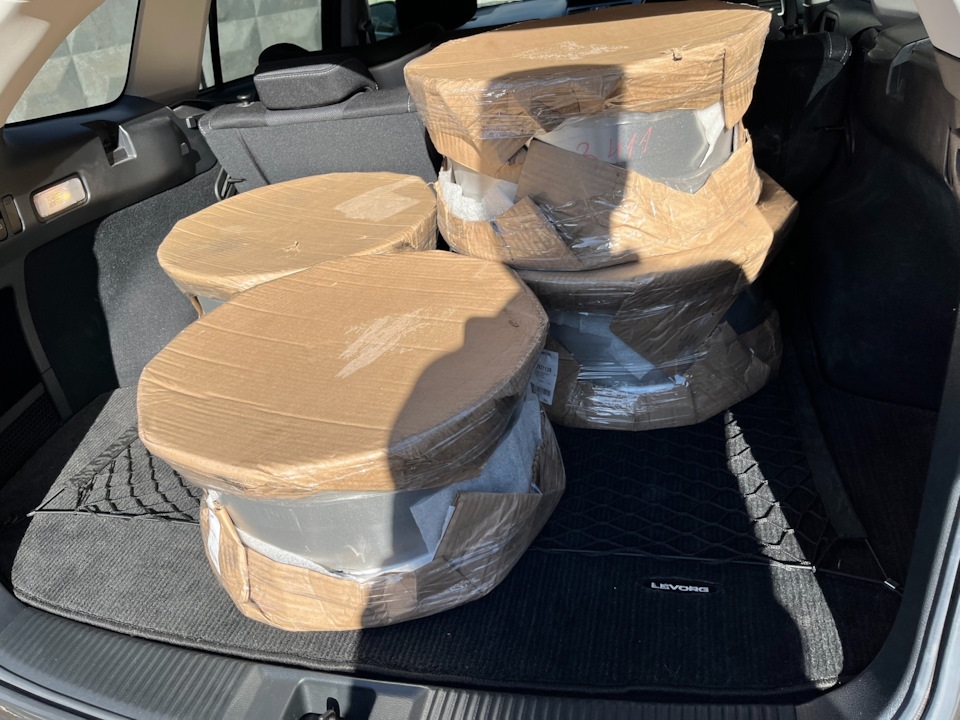 какой же в леворге все таки большой багажник — Subaru Levorg (VM)