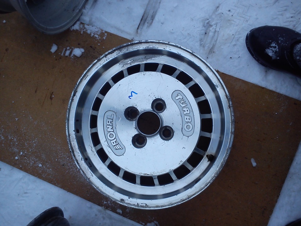 Подробные фотки рОнал турбо — Volkswagen Golf Mk1, 1,8 л, 1981 года ...