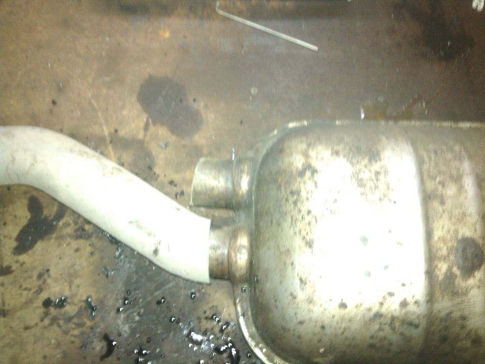 Замена глушителя — BMW 3 series Coupe (E36), 3 л, 1995 года | своими ...