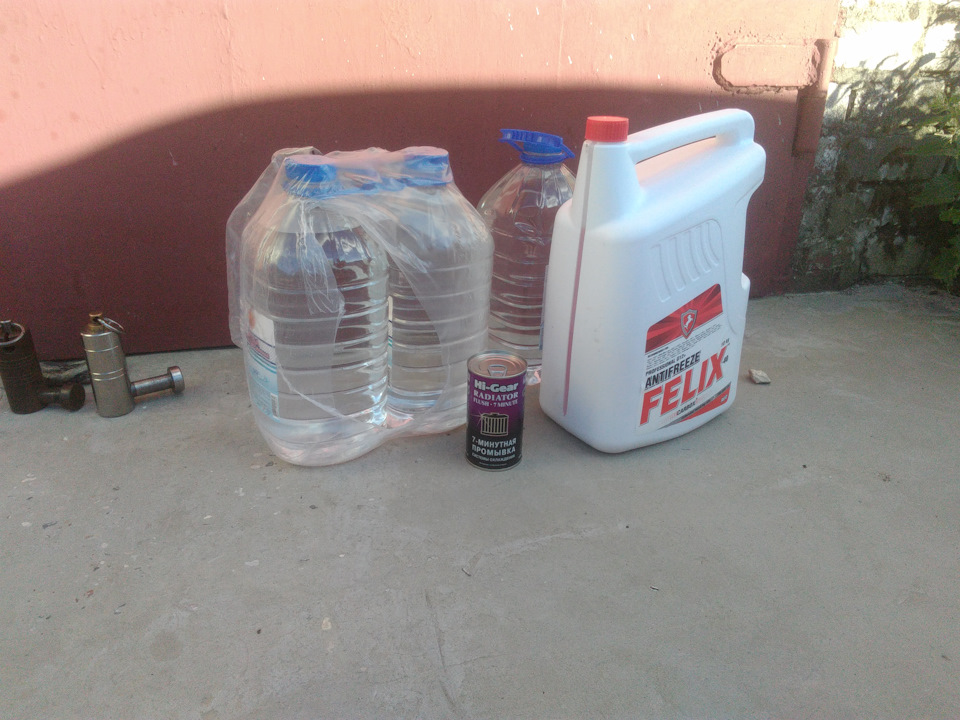 Промывка системы охлаждения семиминуткой hi-gear, или как я решил ...