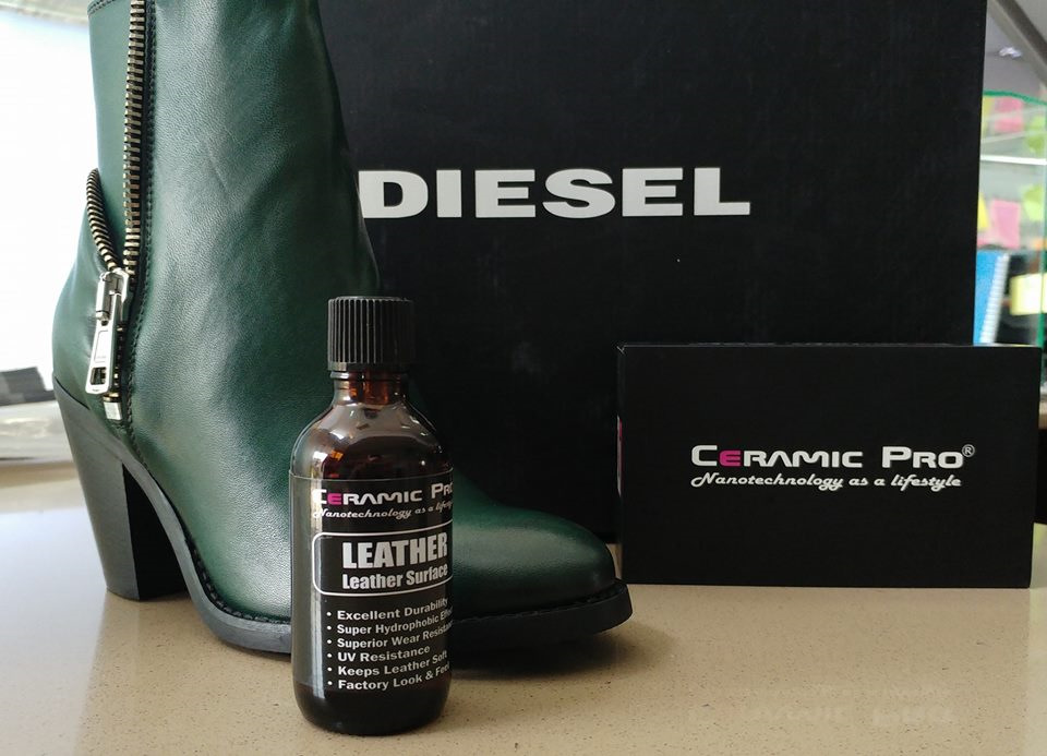 Ceramic Pro Leather — лучшая защита для кожаной обуви — CeramicProKZ на