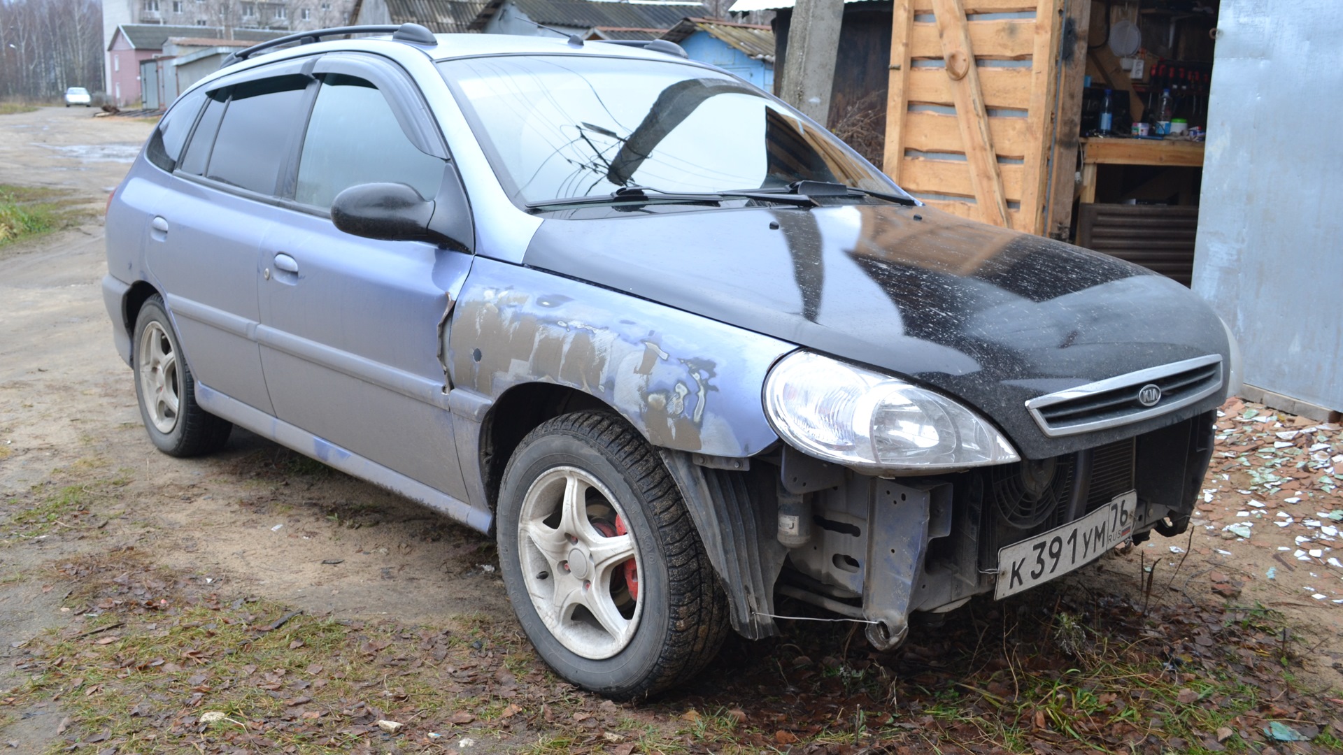 KIA Rio 5-door (1G) 1.5 бензиновый 2002 | Изменилась. на DRIVE2