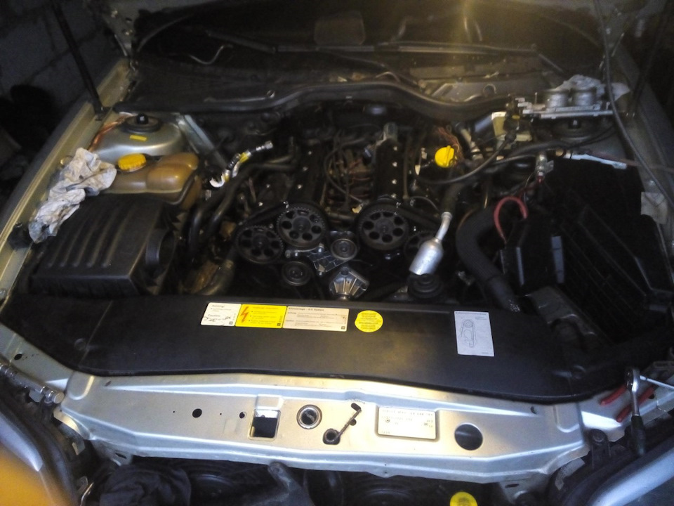 Замена сальников Омега 2000 2,5 V6 — Opel Omega B, 2,2 л, 2000 года ...