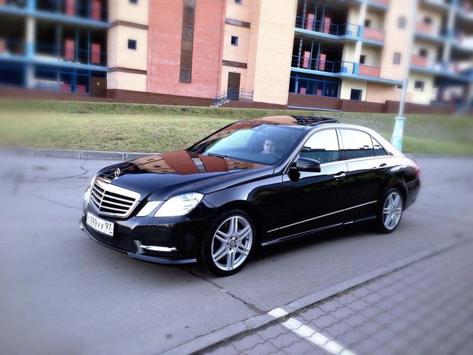 Mercedes Benz e class e350 Бандитский