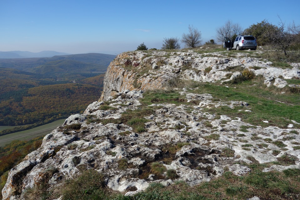 на Дастере на Мангуп — Renault Duster (1G), 2 л, 2013 года ...