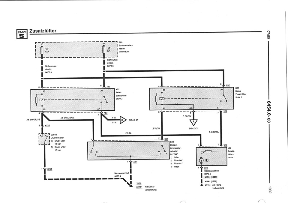 Схема кондиционирования бмв е39