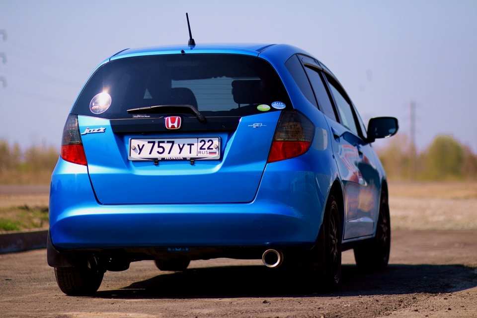 Honda Fit Blue 2013