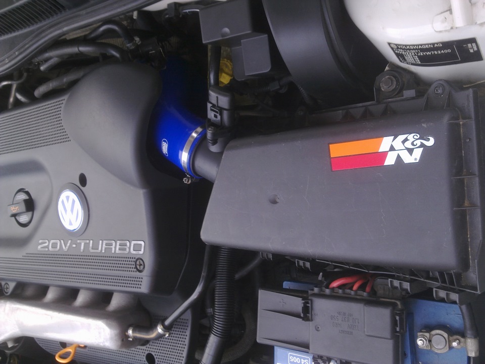 Установка МАФ Патрубка — Volkswagen Golf Mk4 GTI, 1,8 л, 2000 года ...