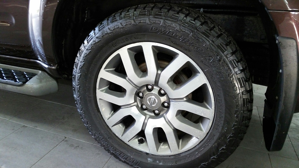 Продано(((( R18 оригинал + резина Hankook DynaPro ATm 255/60/18 ...