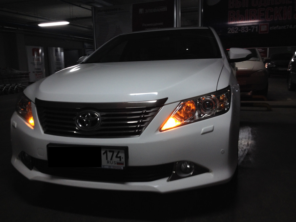 Какие лучше габариты — Toyota Camry (XV50), 2,5 л, 2012 года | просто ...