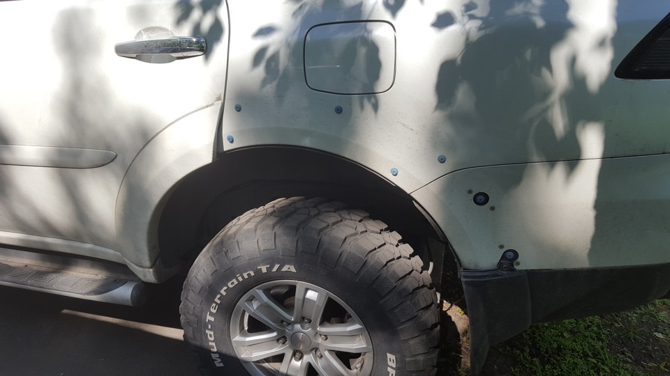 Photo from the logbook Mitsubishi Pajero Sport (2G)