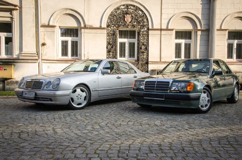 Мерседес w140 и w124