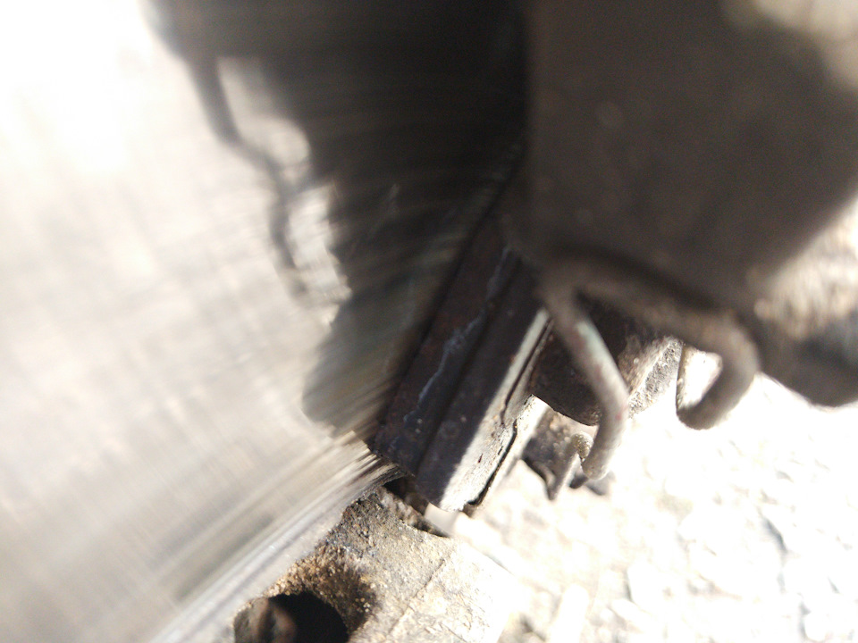 Колодки на мусор — Audi A4 (B6)