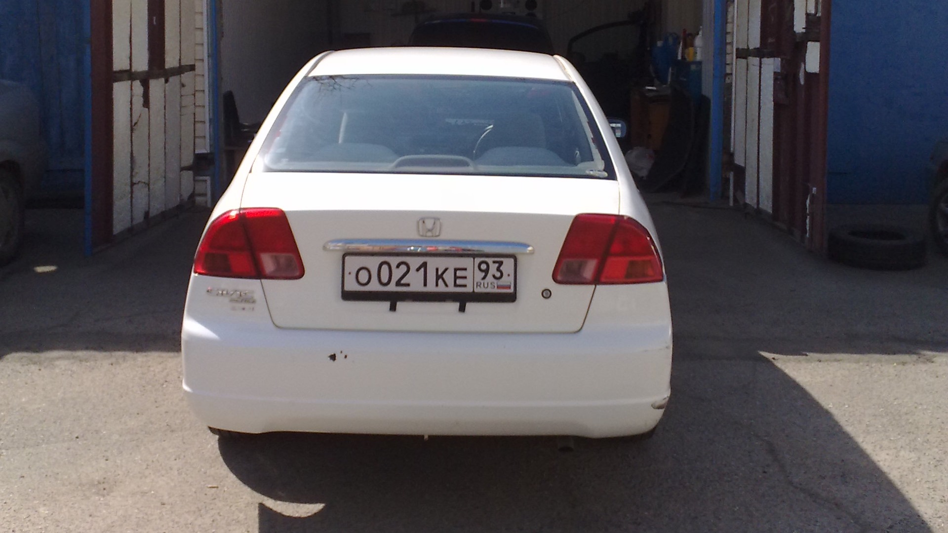 Honda Civic Ferio (7G) 1.5 бензиновый 2001 | машина на букву ХЭ на DRIVE2