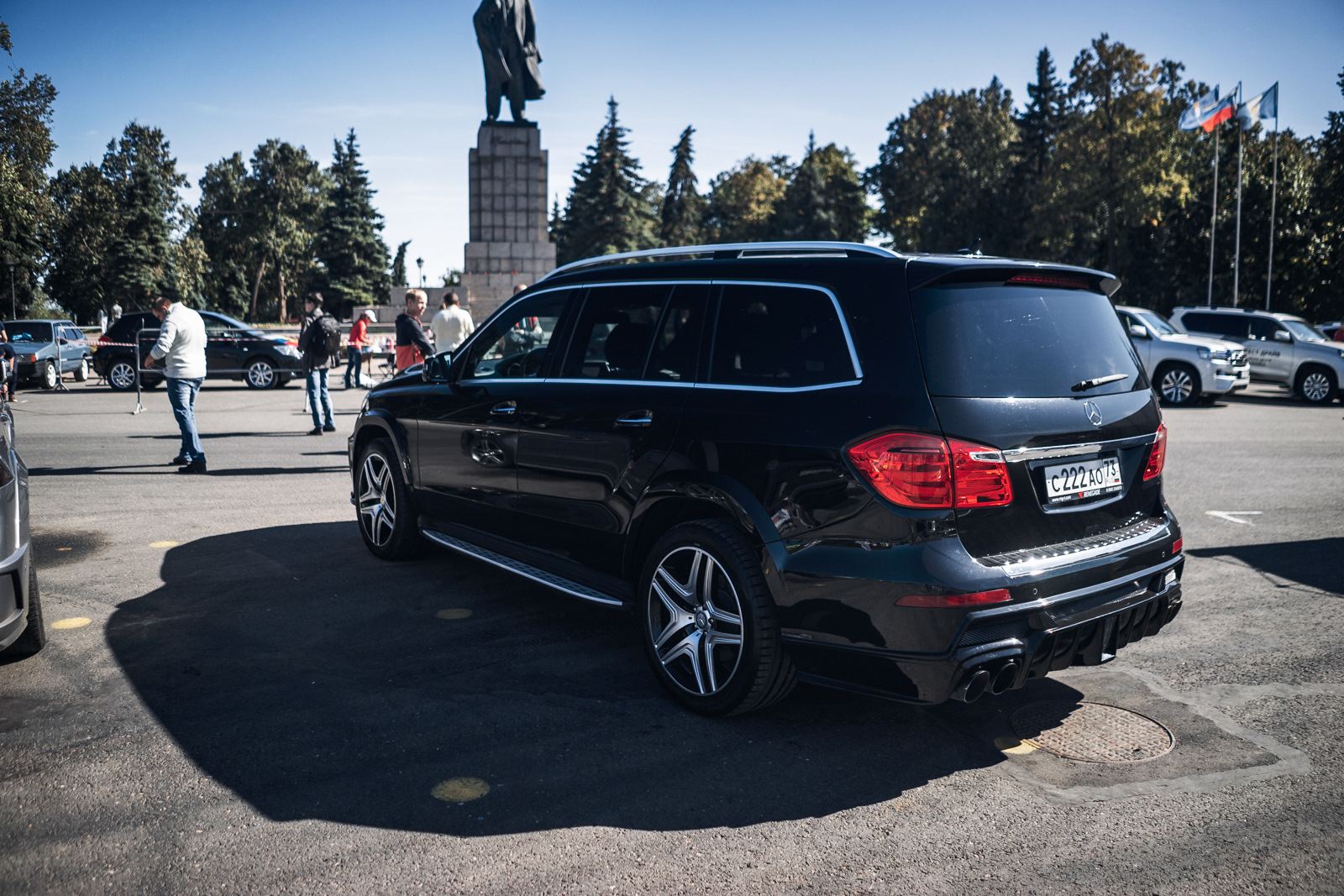 Mercedes Benz gl63 AMG тонированный