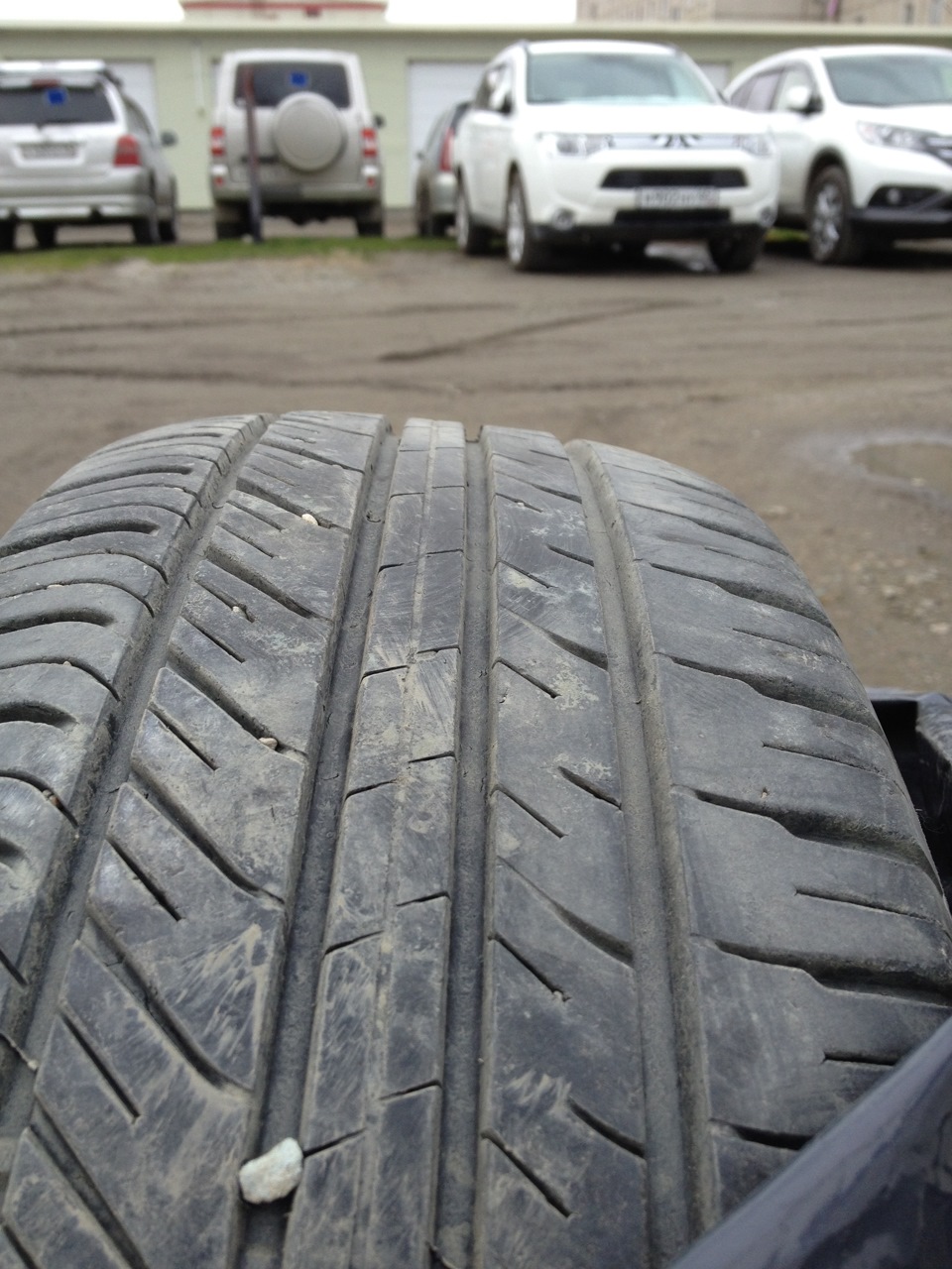 Продам 185/65/15 Michelin почти новые — Honda Fit (2G), 1,5 л, 2008 ...