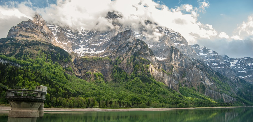 The first acquaintance with Switzerland Mountains