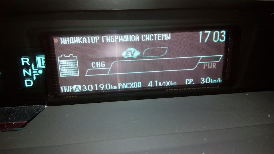 Расход топлива за сентябрь, октябрь — Toyota Prius (30), 1,8 л., 2012 ...