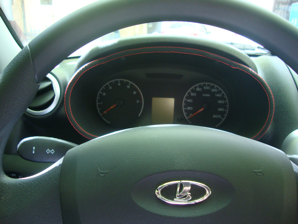 Апгрейд облицовки комбинации приборов — Lada Гранта лифтбек, 1,6 л ...