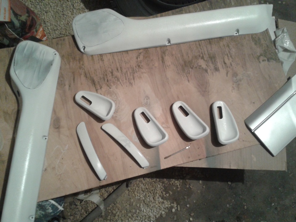 Окраска пластика салона или просто нечем заняться — Lada 2115, 1,6 л ...