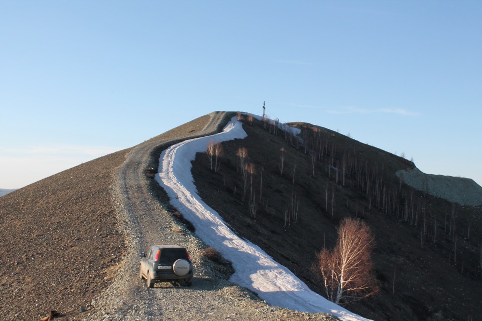 Карабаш 2014 Поклонный крест — Honda CR-V (RD1, RD2), 2 л., 1999 года ...