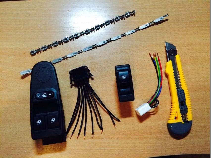 Двери ч.1. Блок ЭСП и Black Style. — Lada 2114, 1,5 л, 2004 года ...