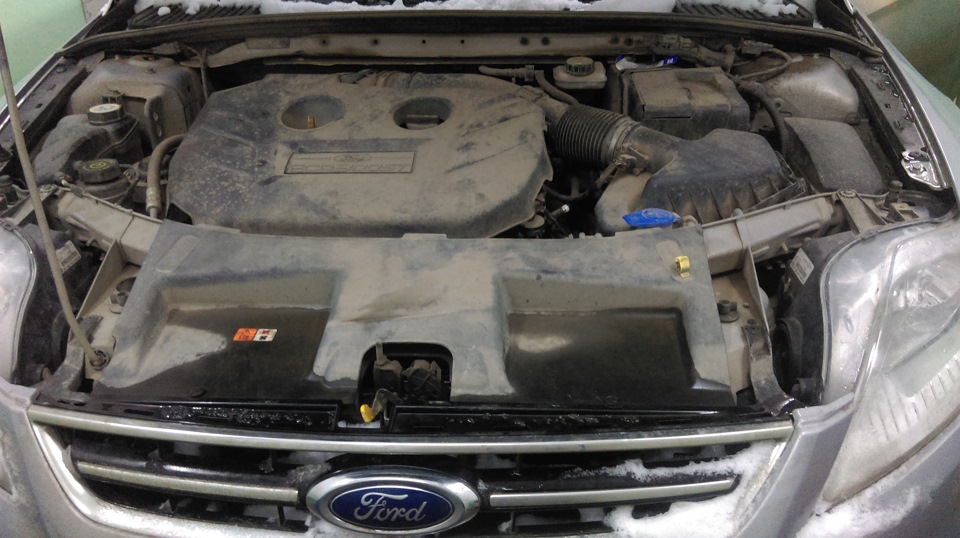 Замена масла в АКПП Ford Mondeo 2.0L EcoBoost 6-ступенч.Powershift ...