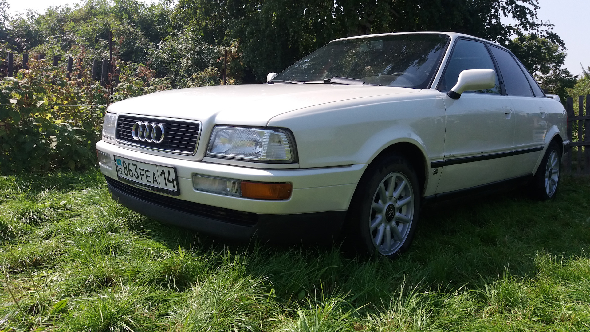 Audi 80 (B4) 2.8 бензиновый 1993 | Белая жемчужина на DRIVE2