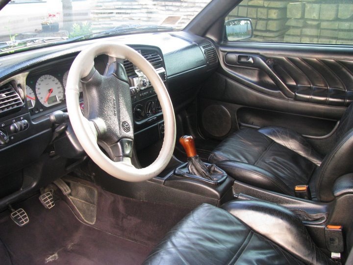 этот салон перетянуты но и родной смотрить оч даже не плохо)) — Volkswagen Passat B2