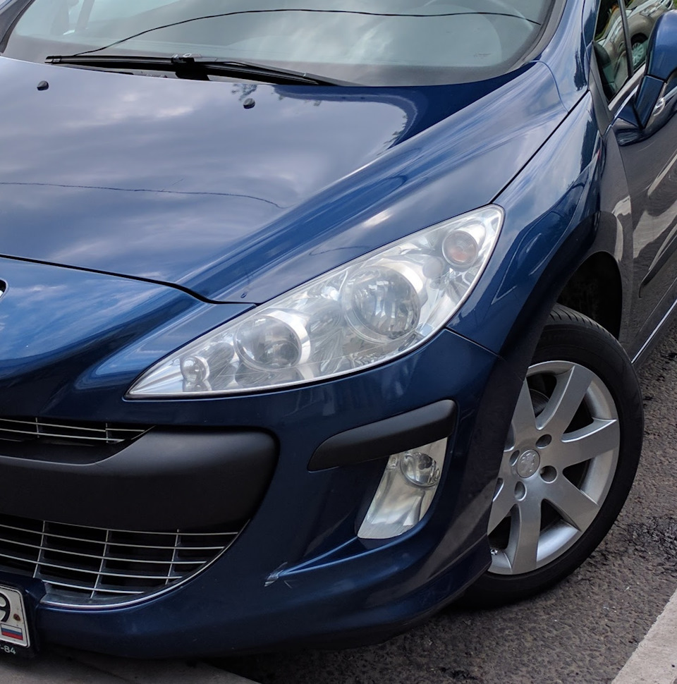 Как отполировать фары? — Peugeot 308 (1G), 1,6 л, 2008 года | тюнинг |  DRIVE2