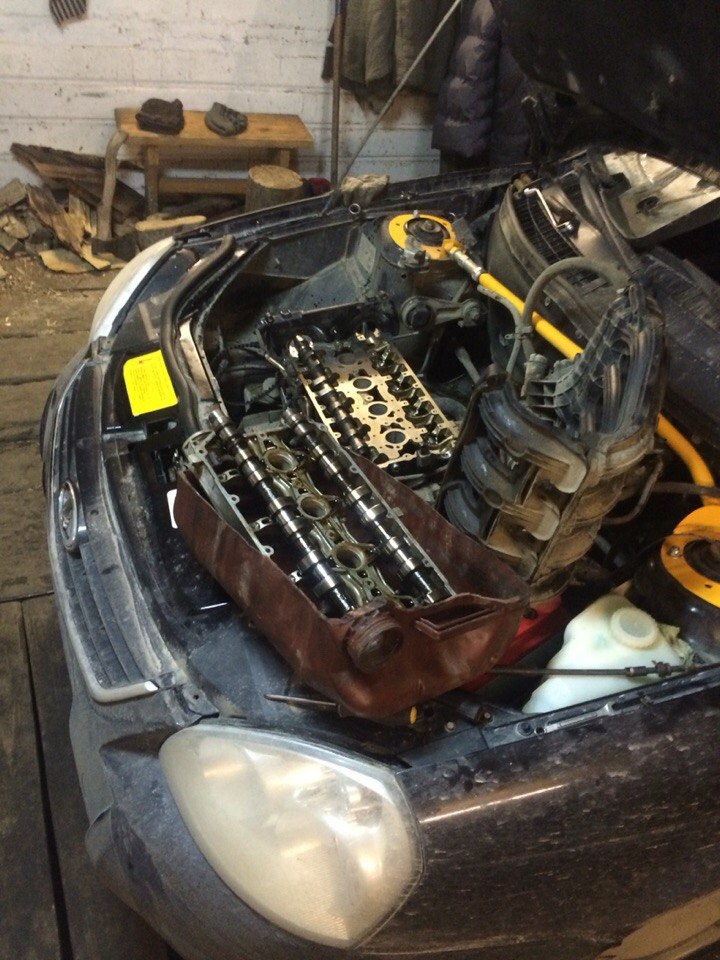 снятие распредвалов брагин 8.6-7.8 — Lada Приора хэтчбек, 1,6 л, 2008 ...